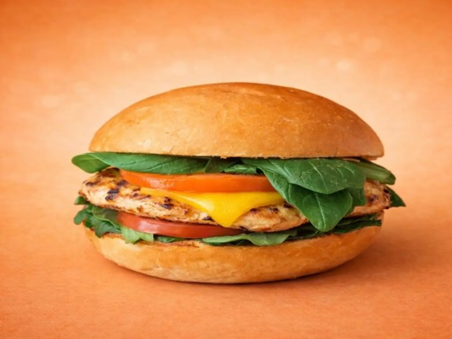 برجر الدجاج المشوي