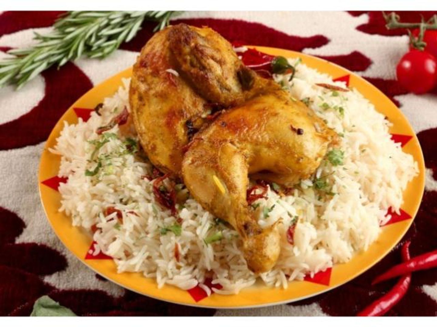Mathlotha With Chicken Half Chicken