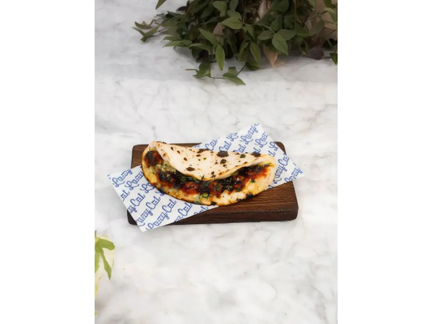 Halloumi Folded Bread