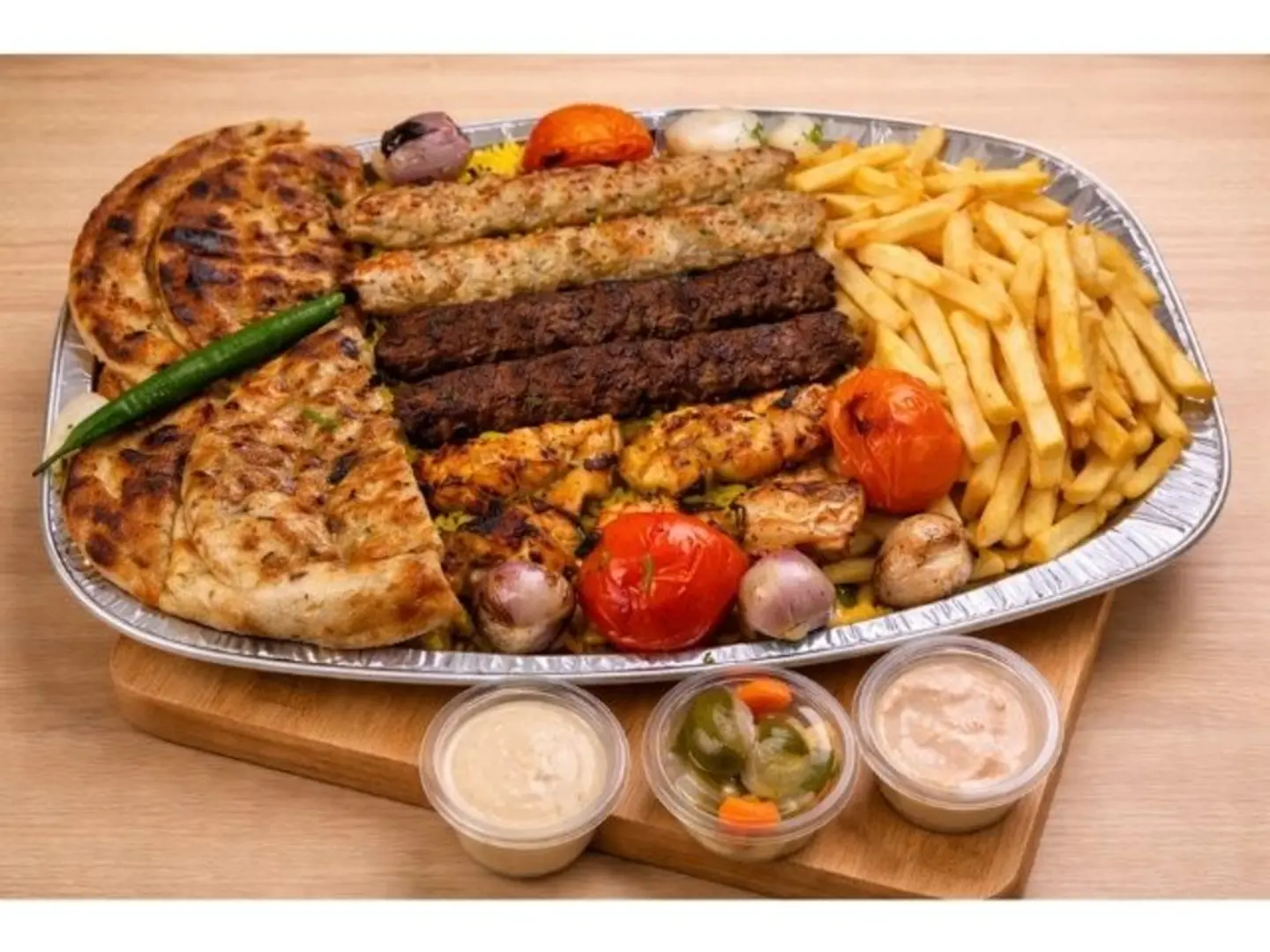 صنية لمة مشويات أكلة ونص