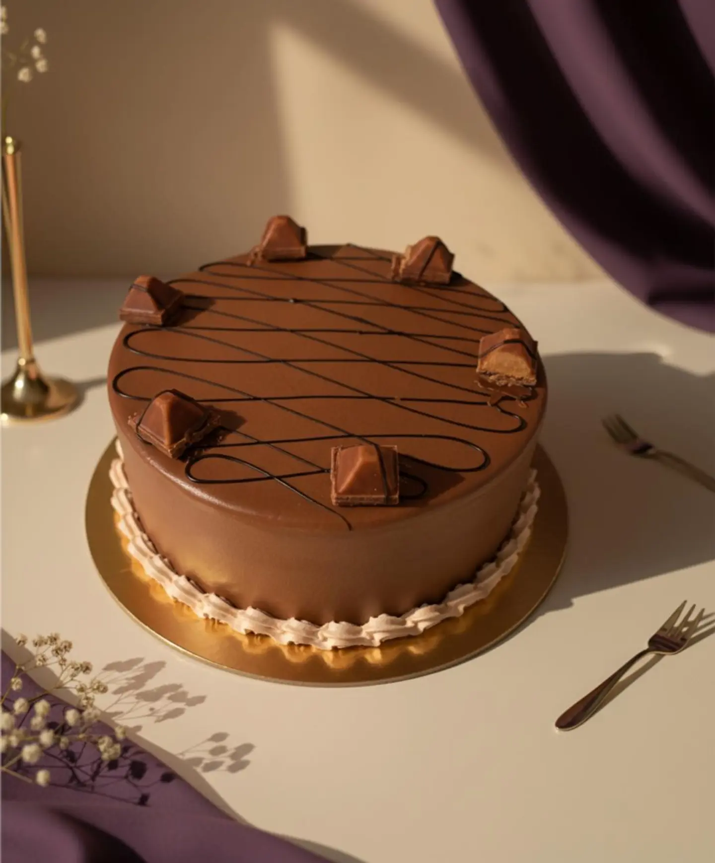 Classic Cake Number 8 Small