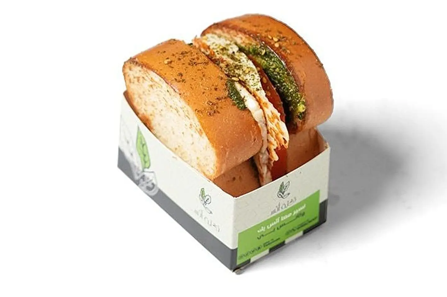 Grilled Halloumi Cheese Brioche