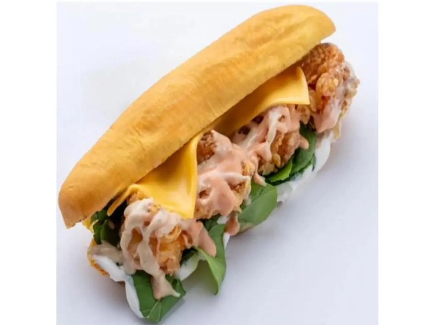 Asian Shrimp Sandwich