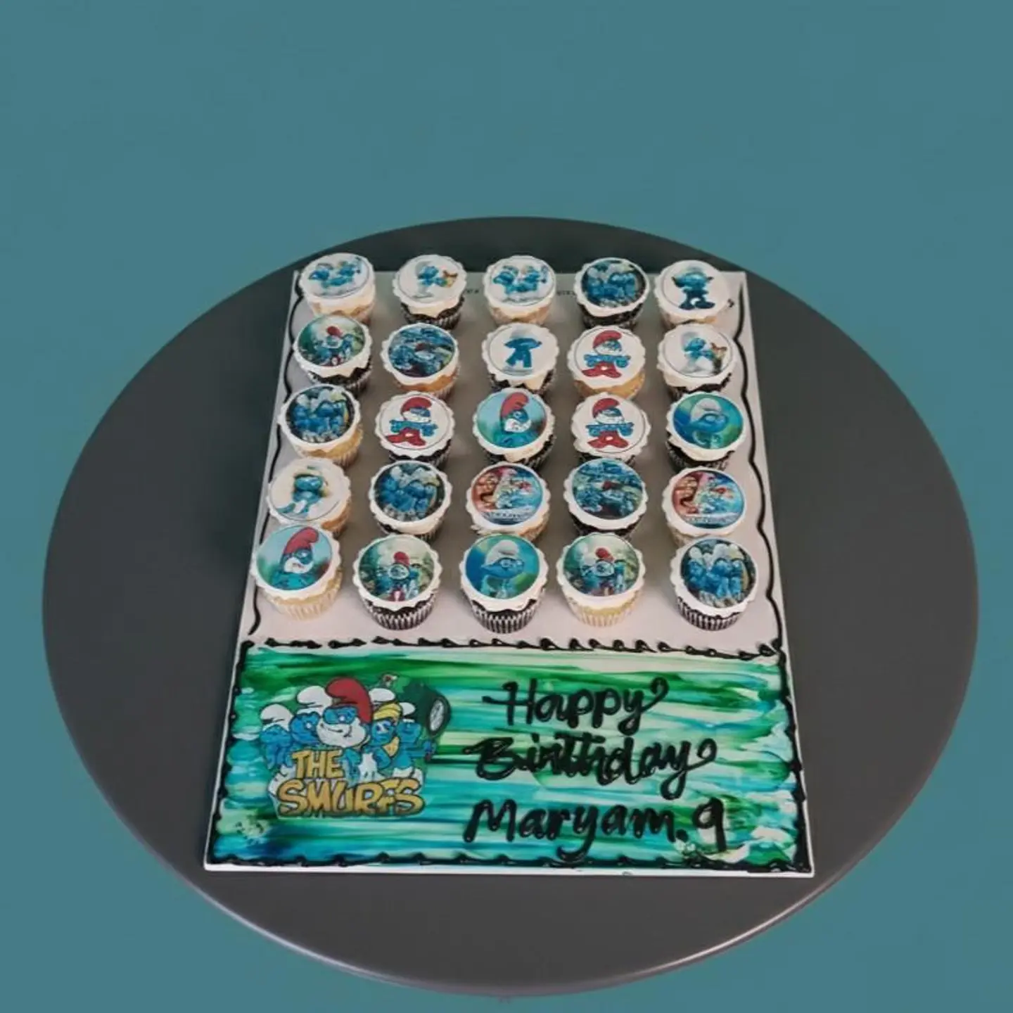 Smurfs Cupcakes