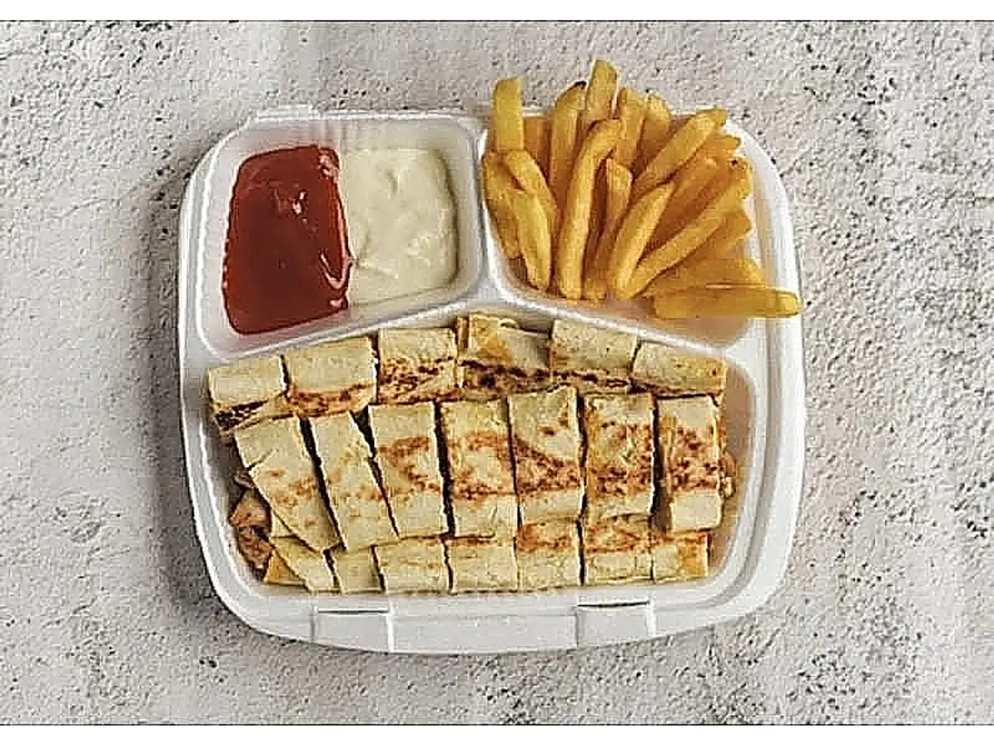 صحن عربي كبير جبنة