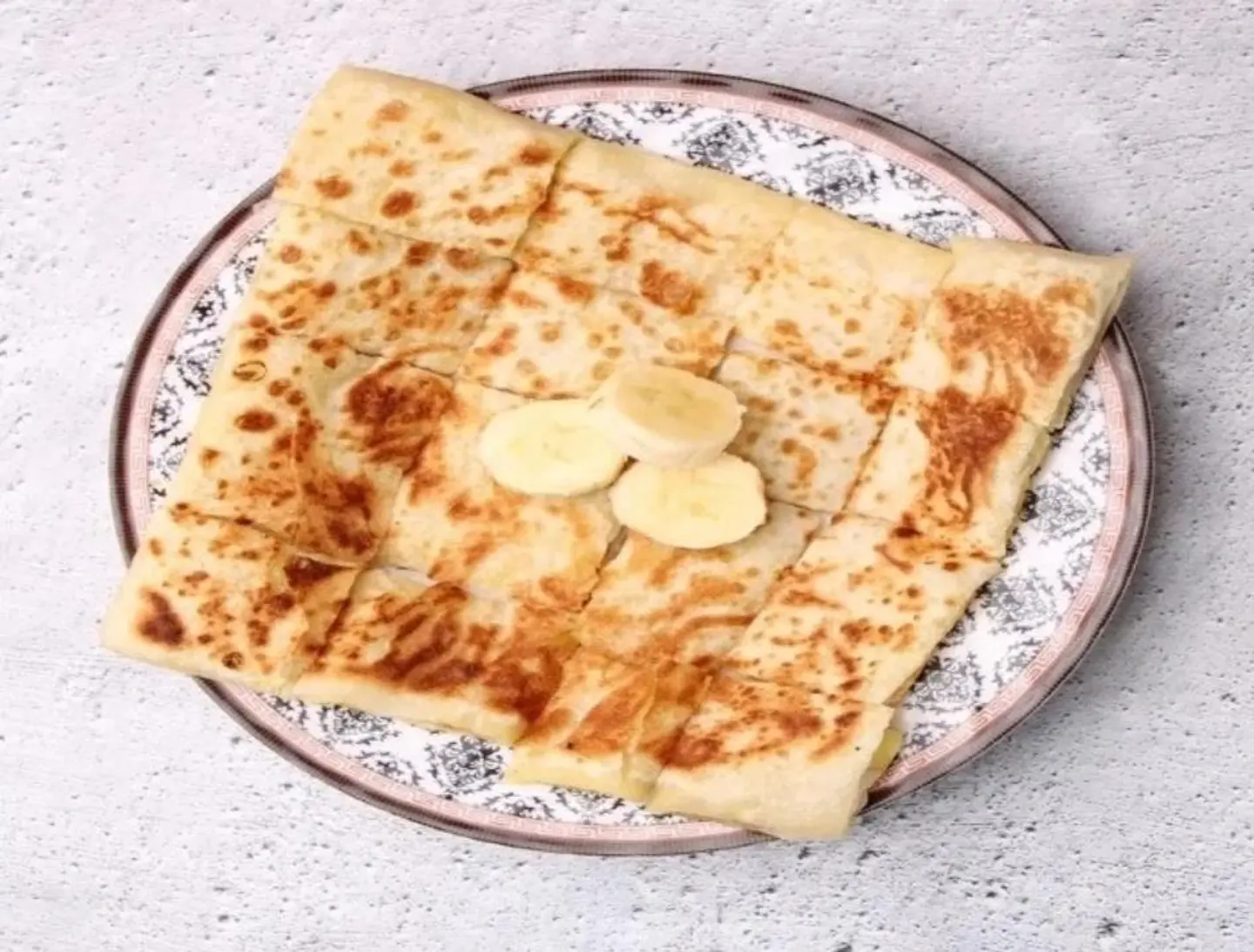 مطبق موز ساده