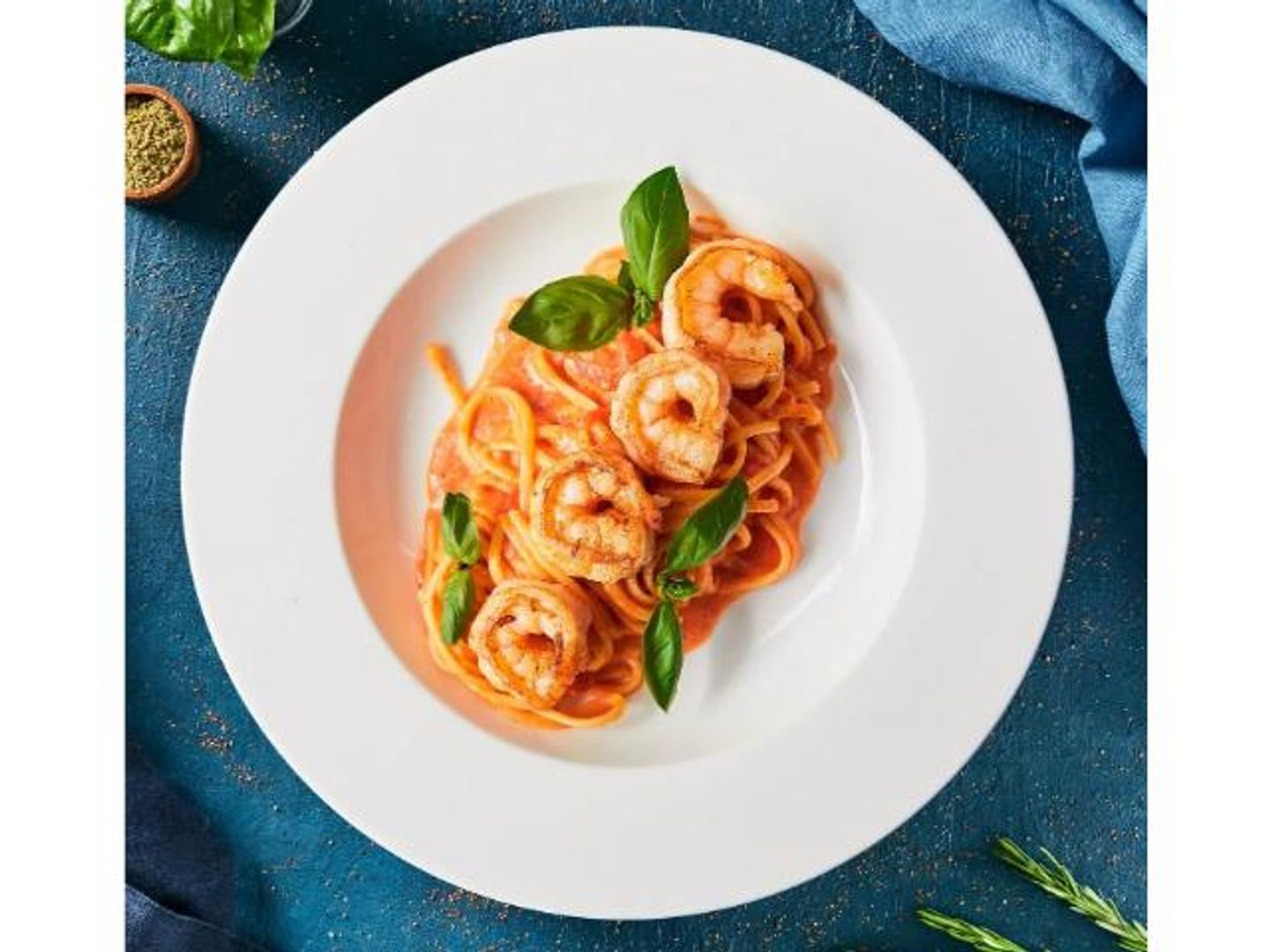 Linguine With Shrimp And Tomato