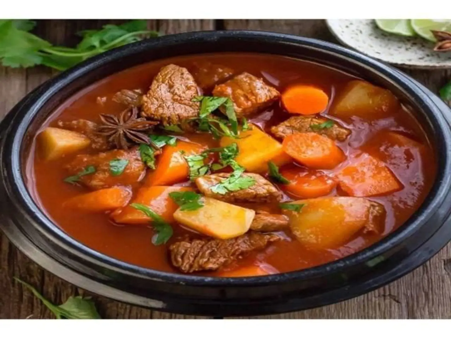 طاجن خضار مشكل باللحمة