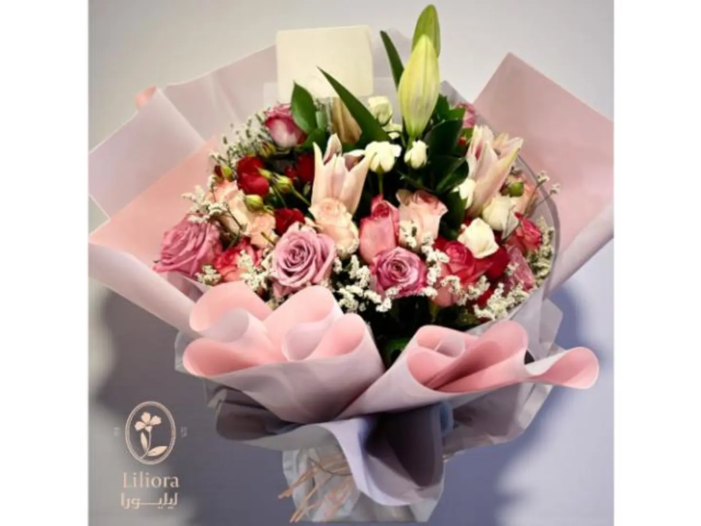 باقة ورد بينك هارموني