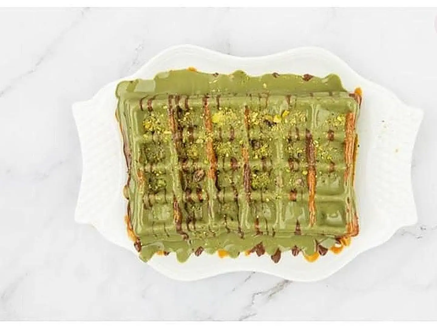 Pistachio Waffle