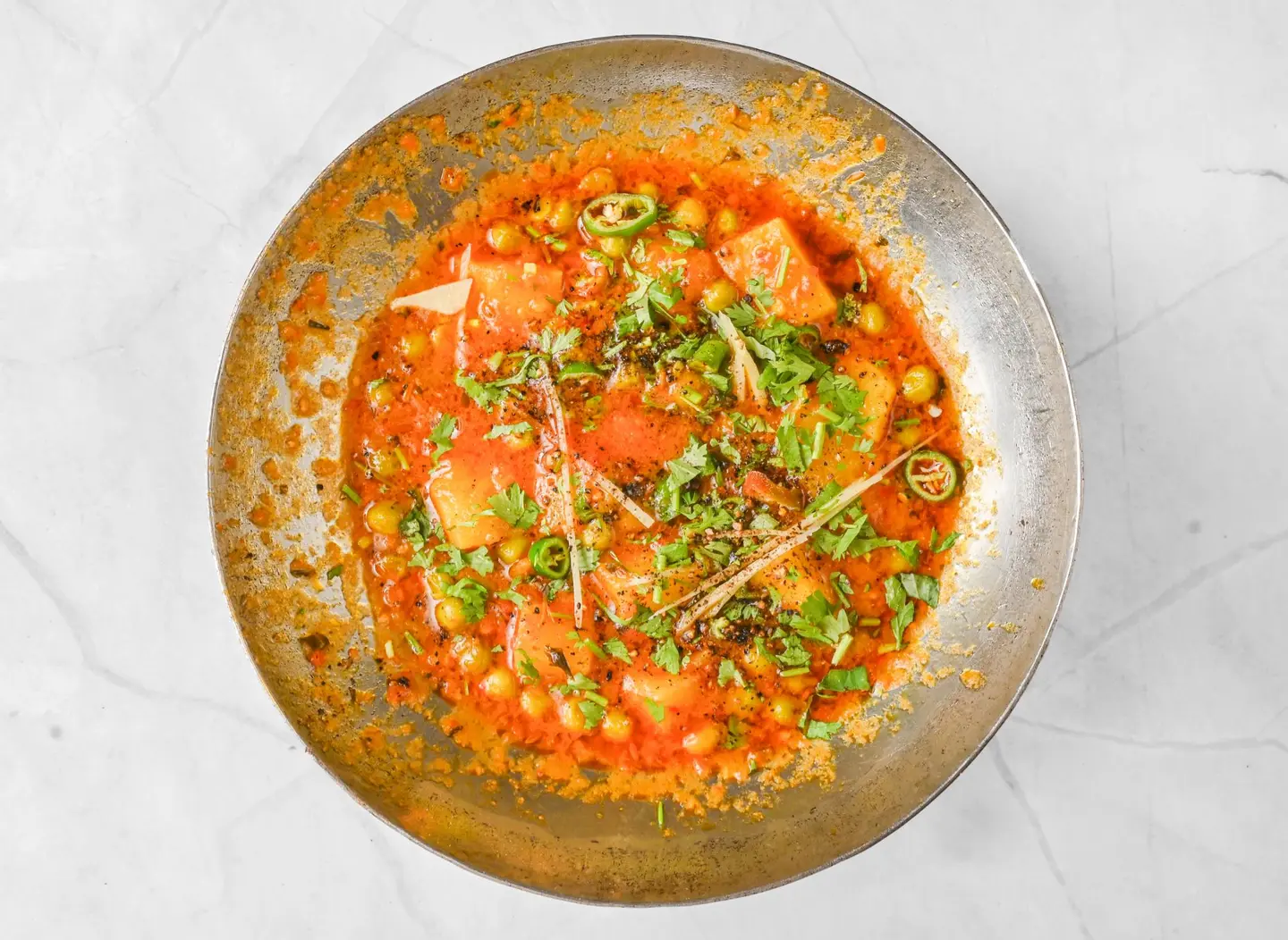 بازلاء بطاطس