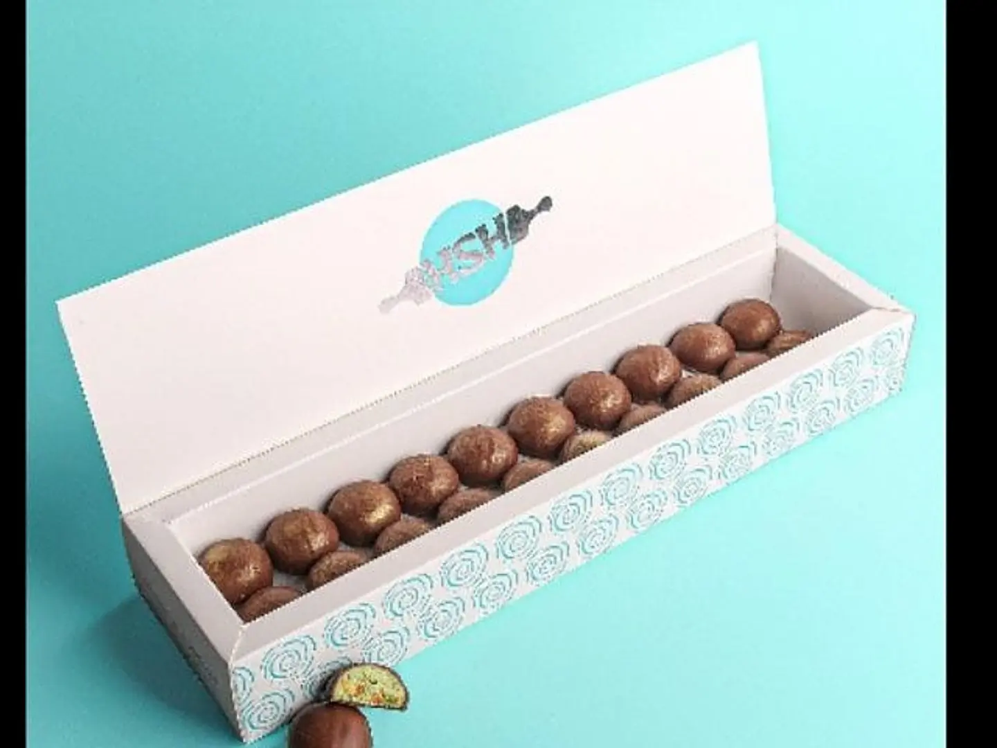 Chocolate Ghoriba Pistachio