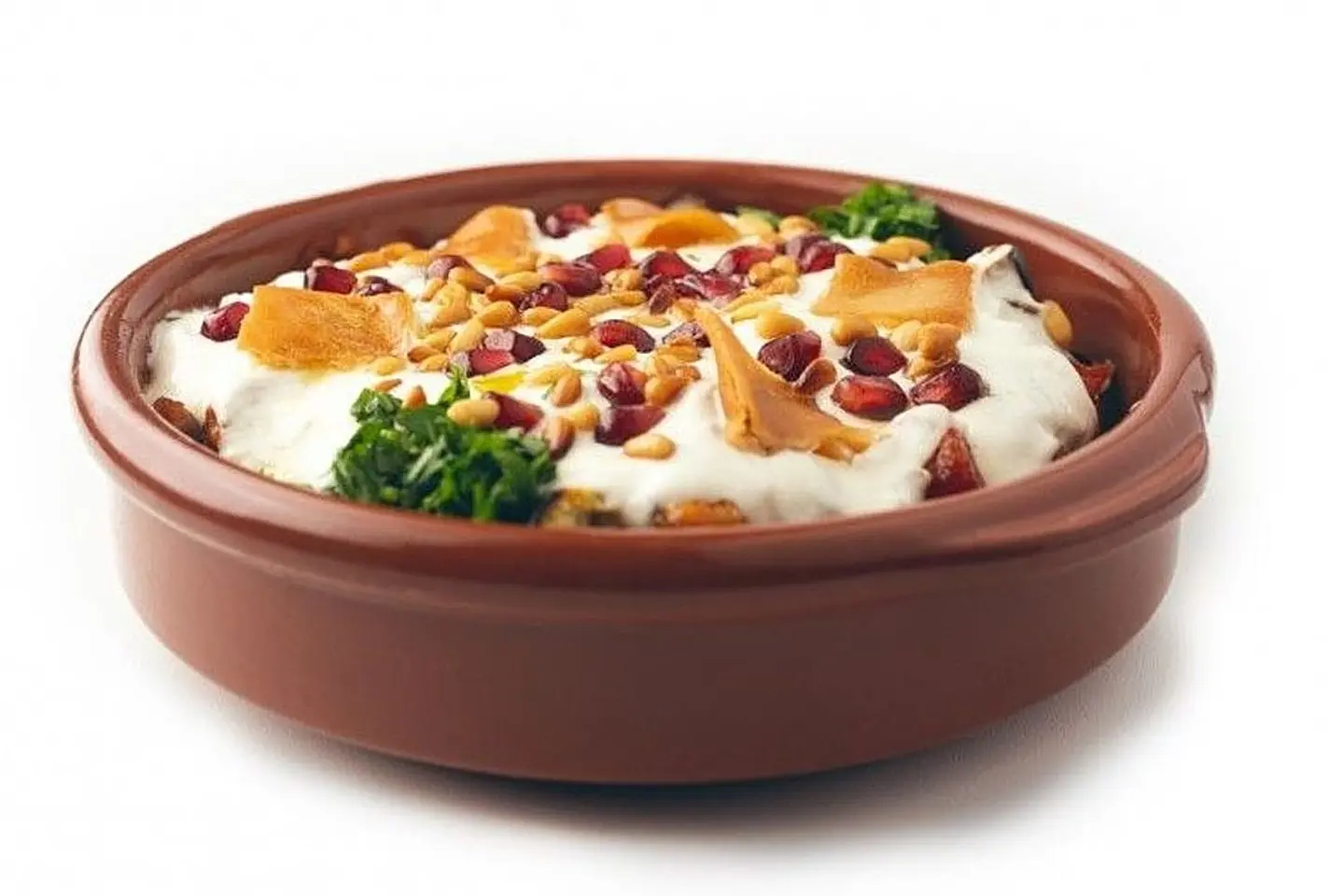 فتة باذنجان