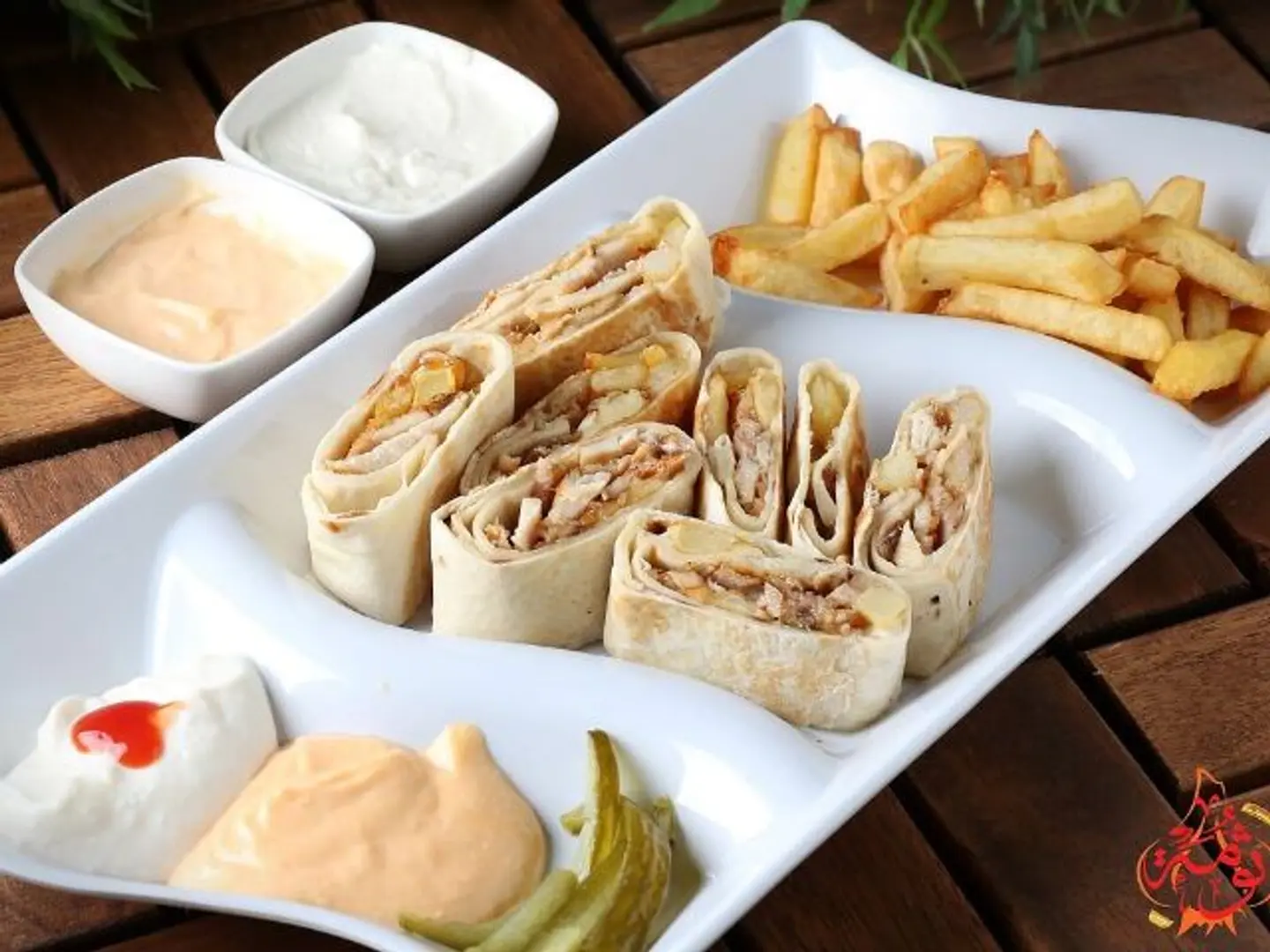 دبل عربي شورما