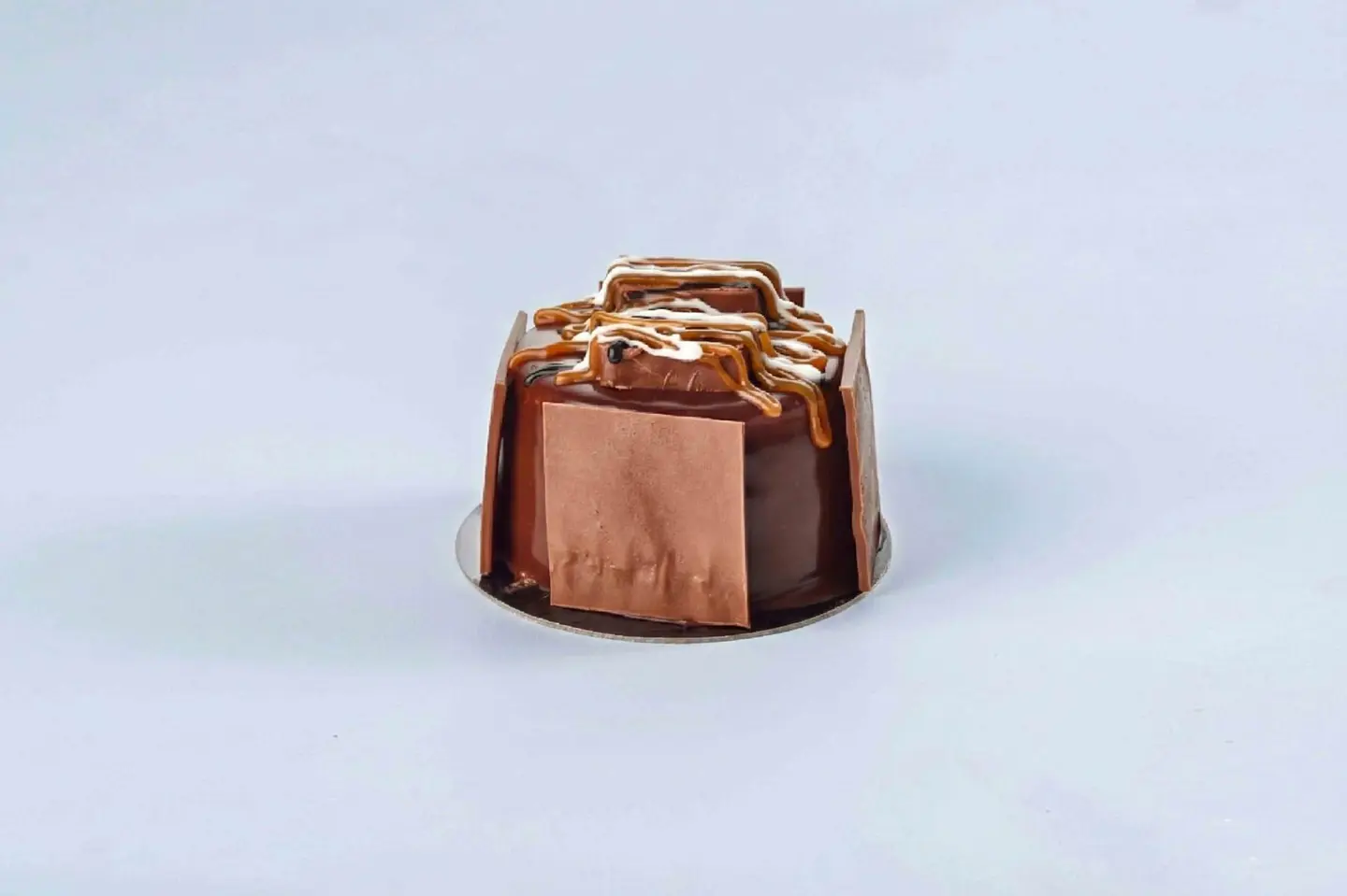 Mini Snickers Mousse Cake