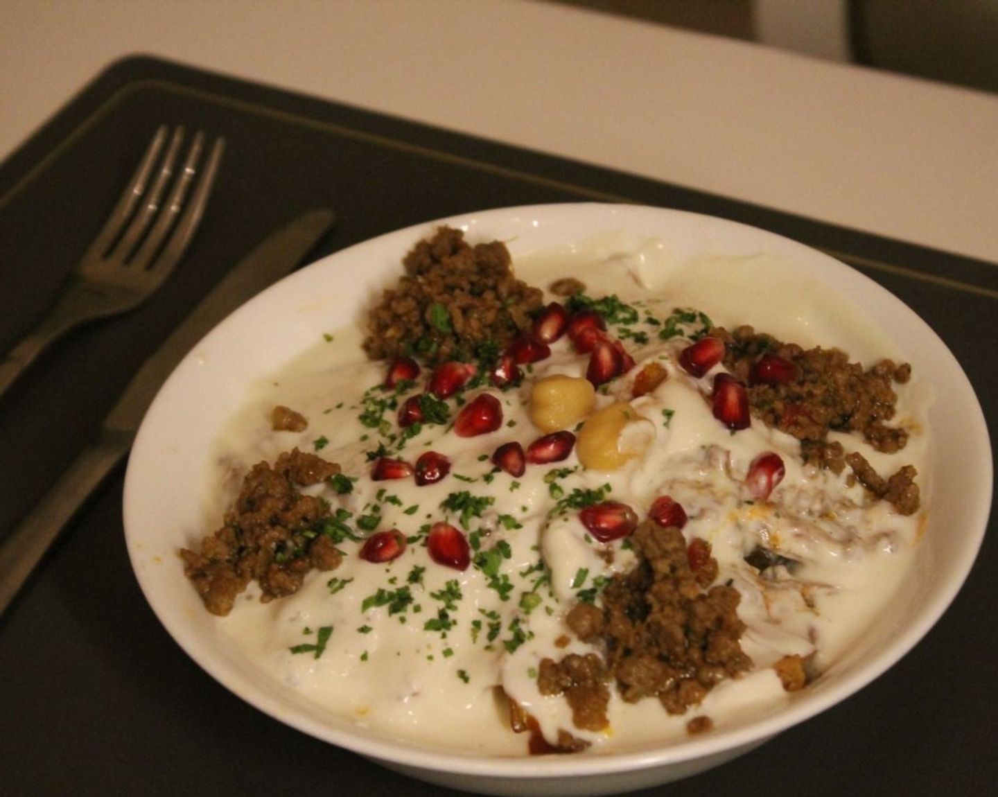 Fattah Eggplant With Meat