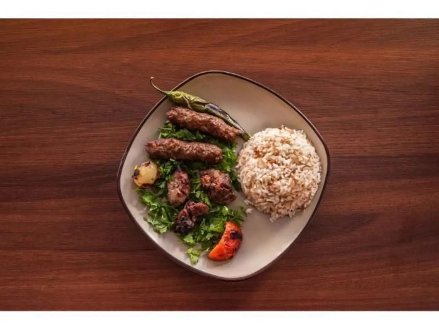 ربع كباب وكفتة