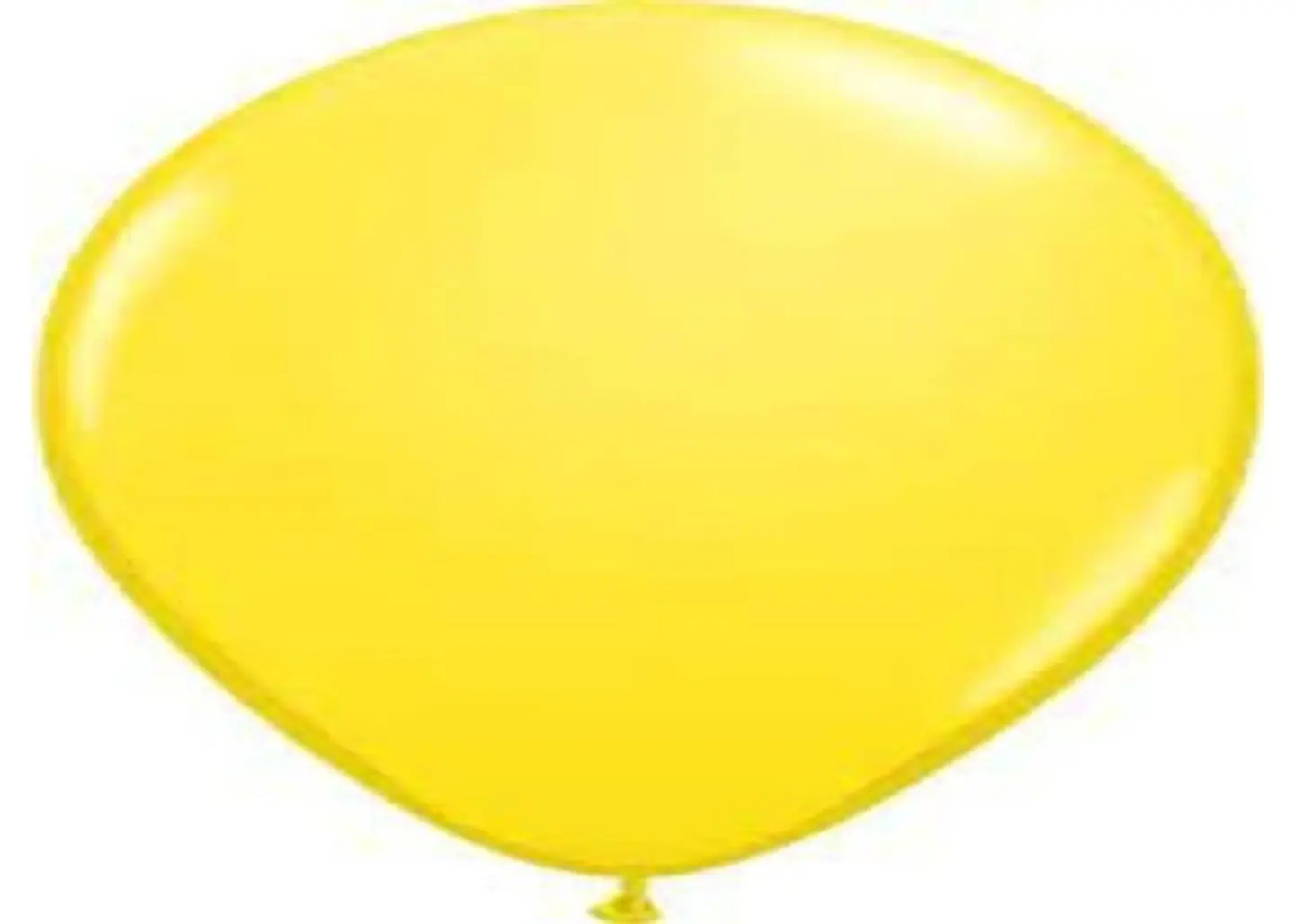 بالون أصفر
