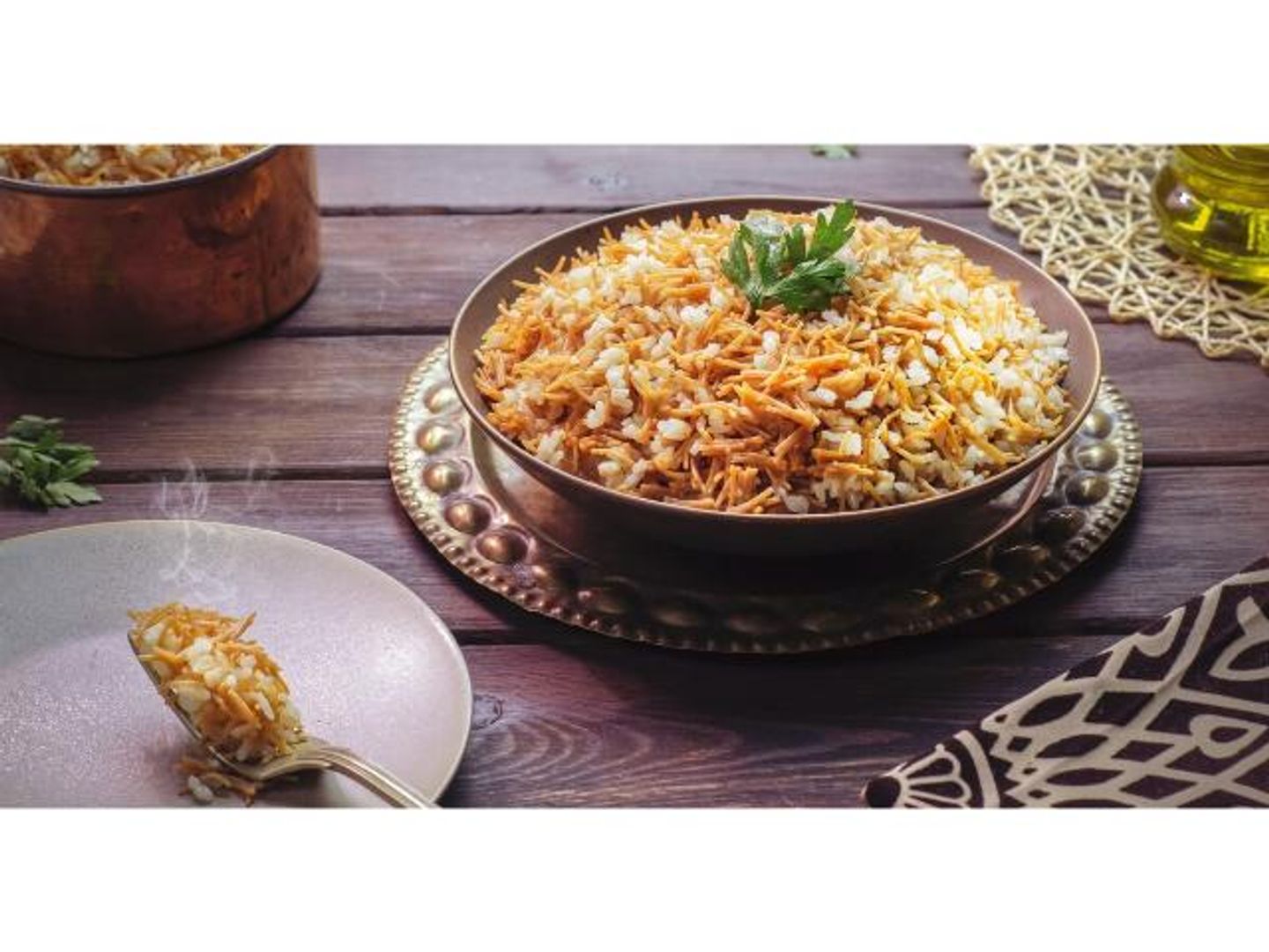 صحن أرز بالشعيرية
