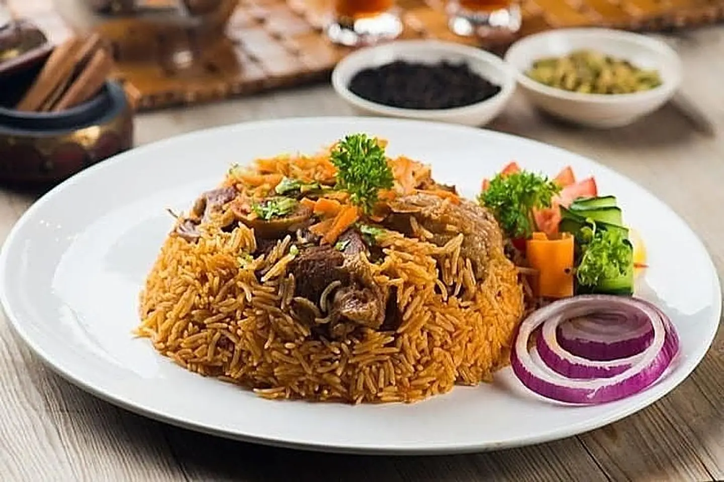 كبسة لحم نفر