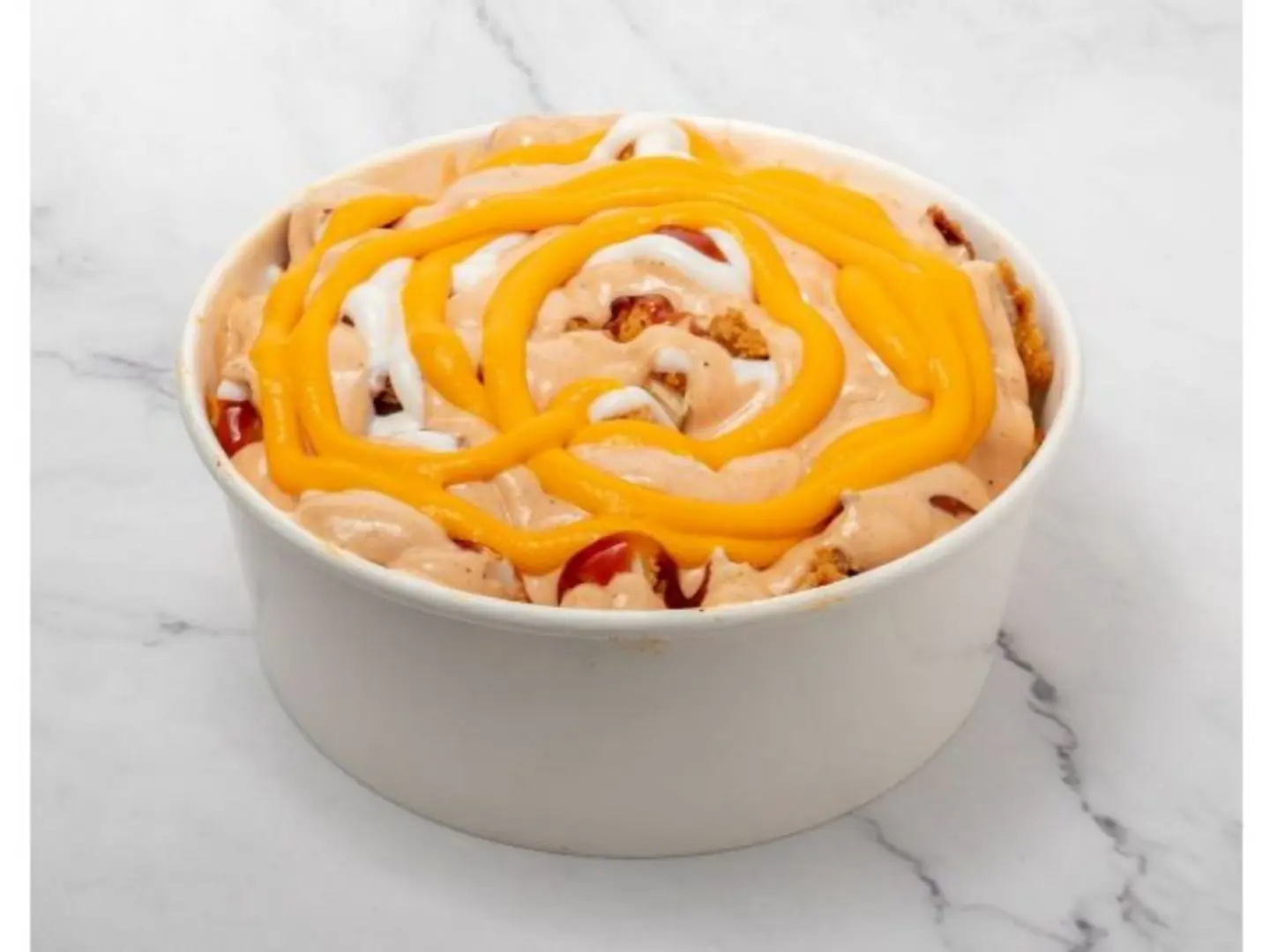 دجاج بطاطس مع صوص شيدر