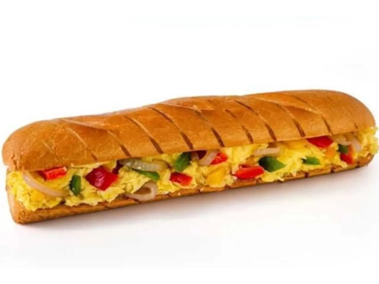 Vegetable Omelette Sandwich