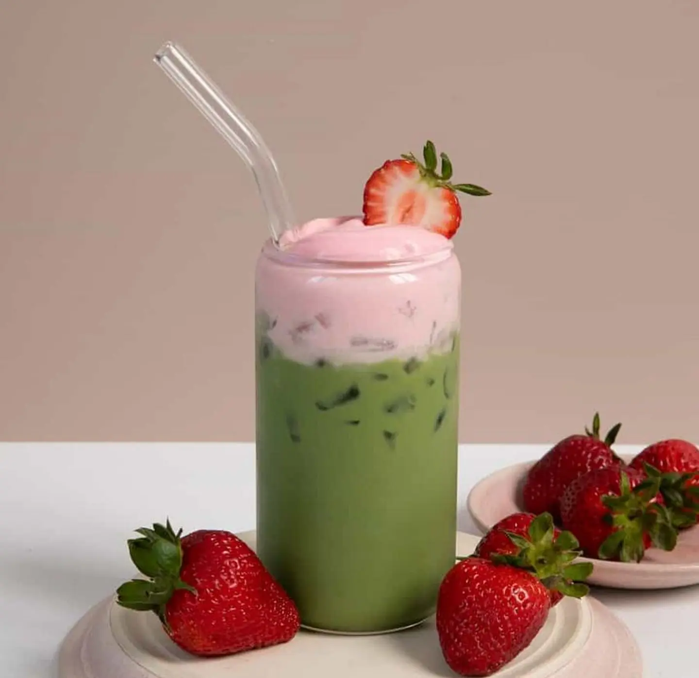 Strawberry Matcha