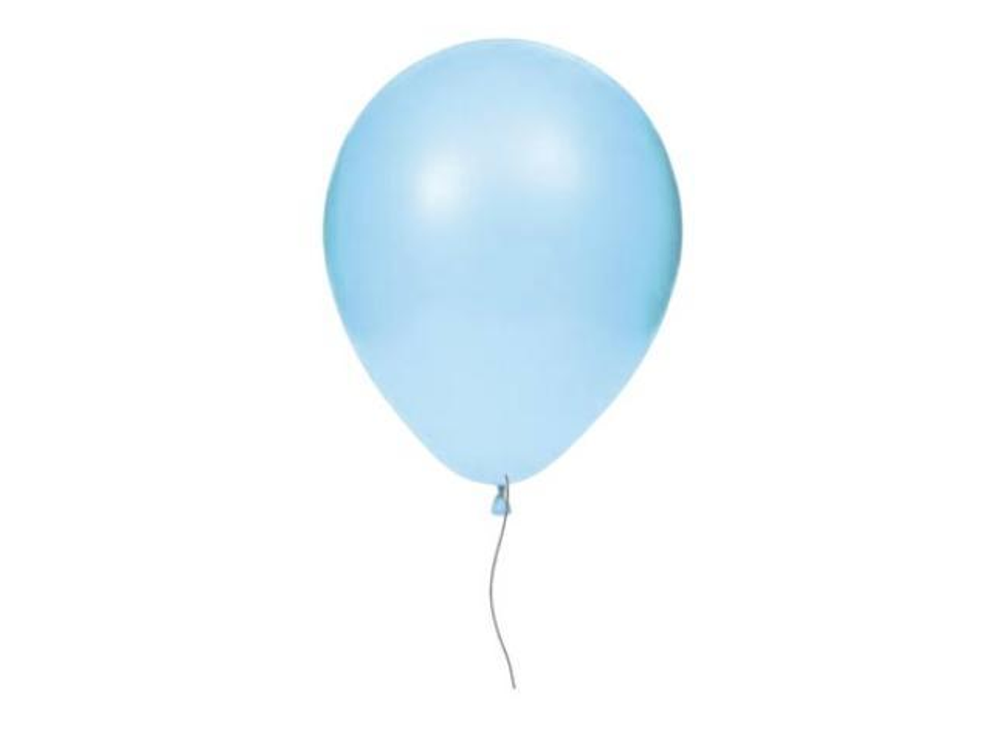 Blue Helium Balloon