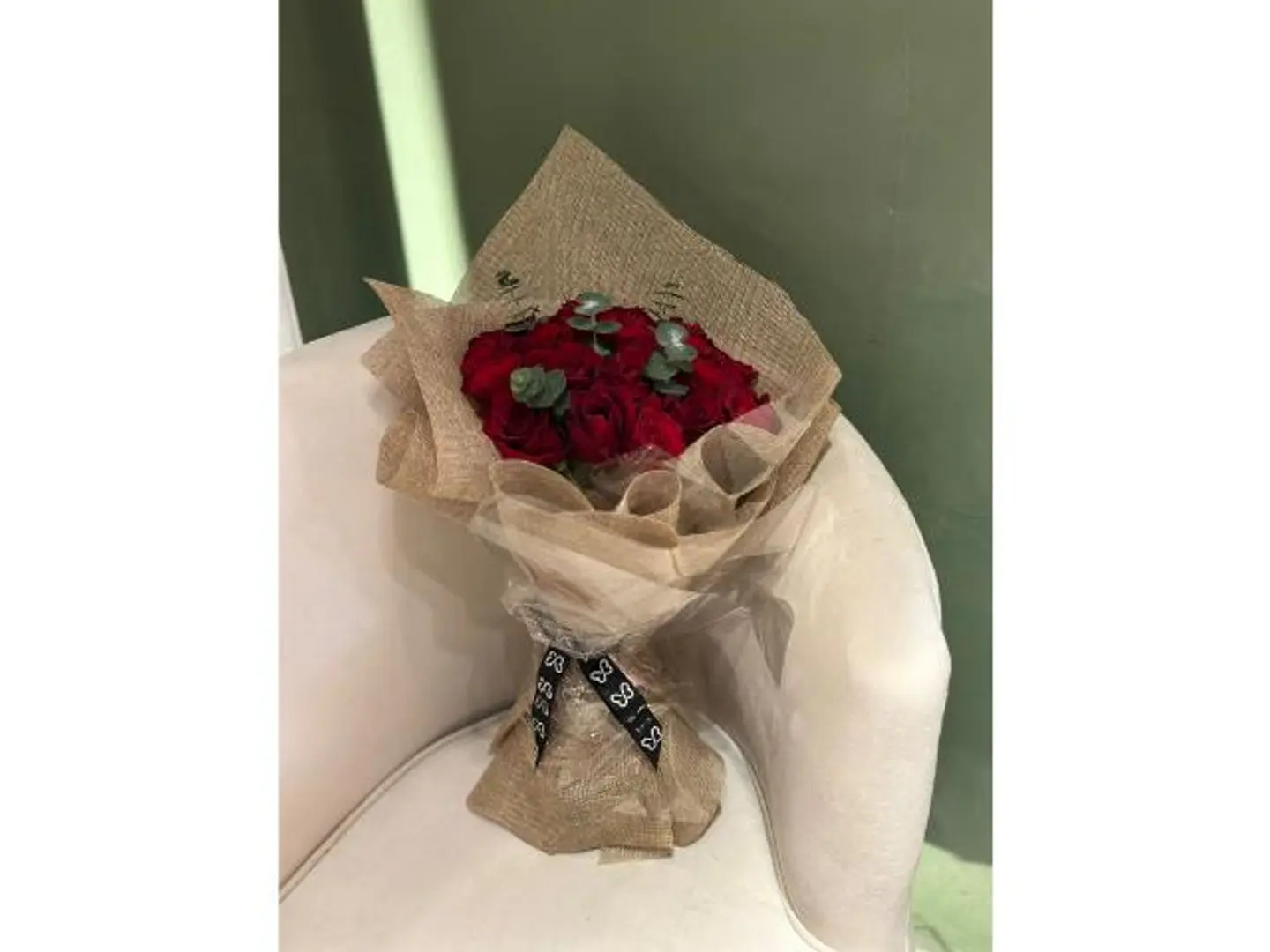 باقة الحب احمر