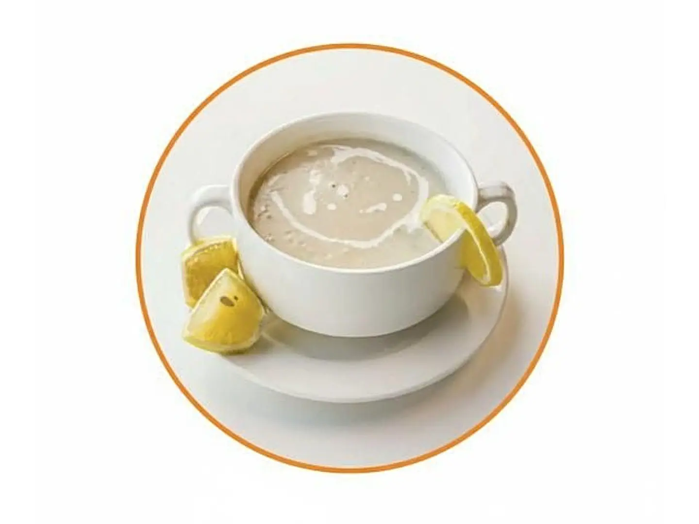 شوربة الدجاج بالكريمة