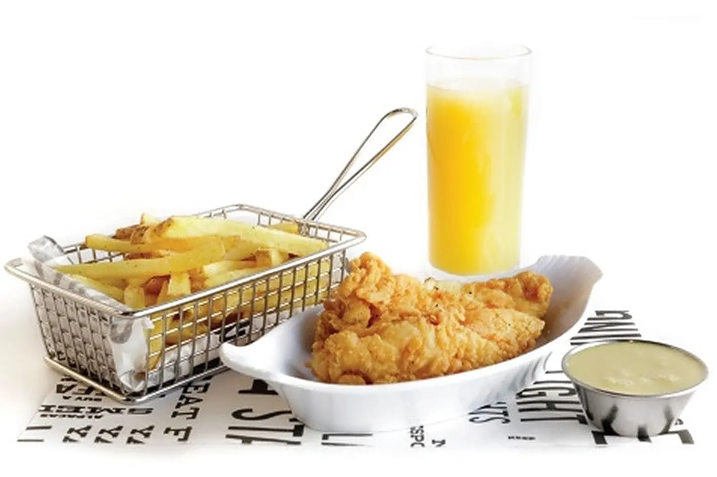 2 Crispy Chicken Strips Kids Meal