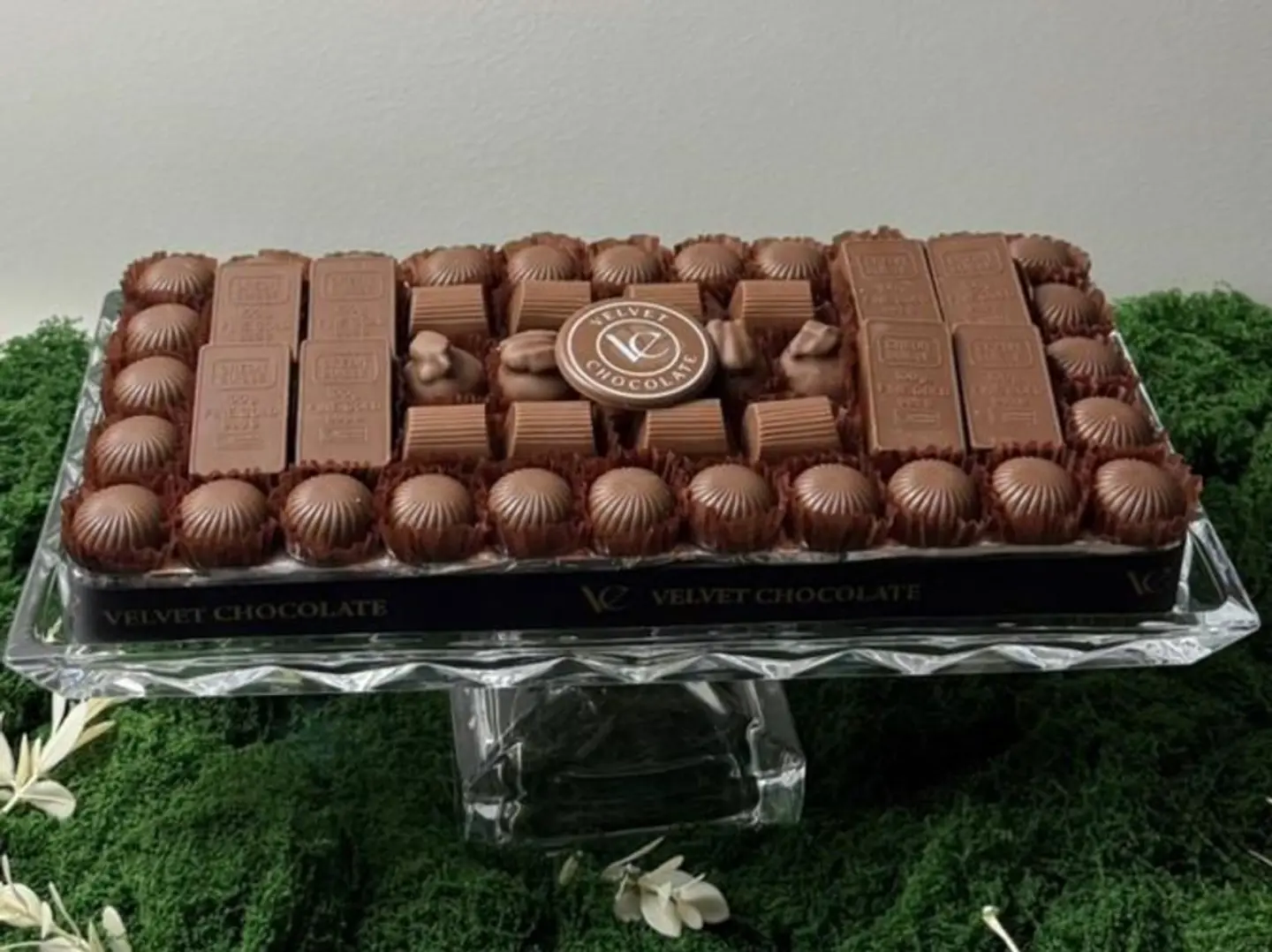 صينية شوكولا مكشوف