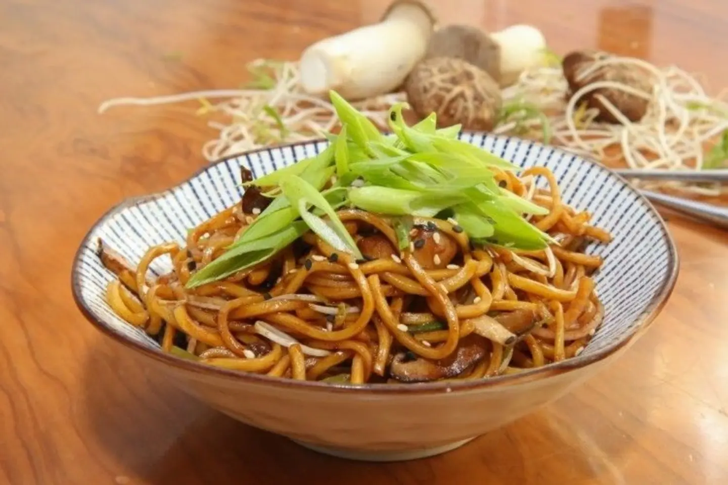 Mushroom Noodles