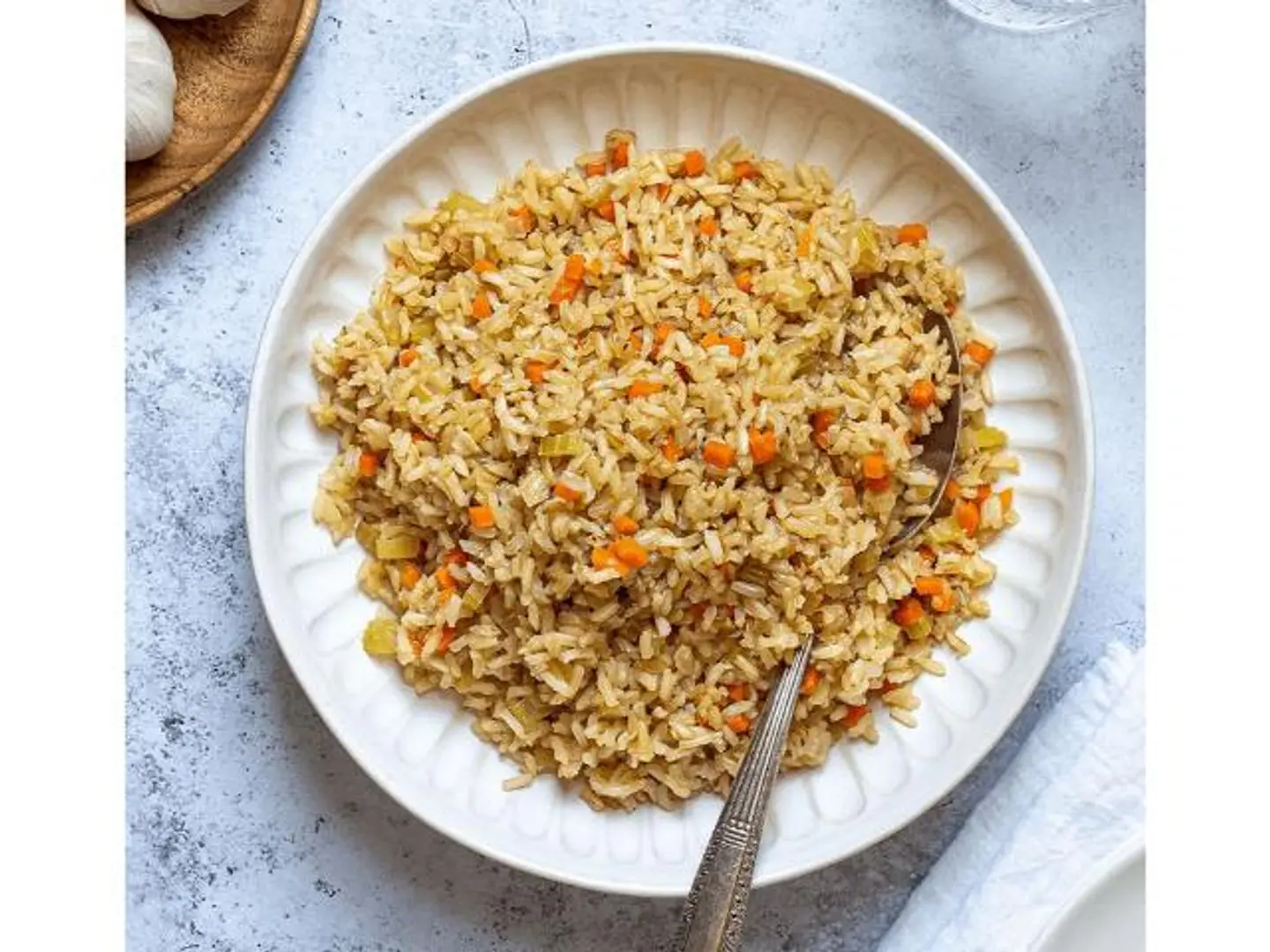 Brown Rice With Celery