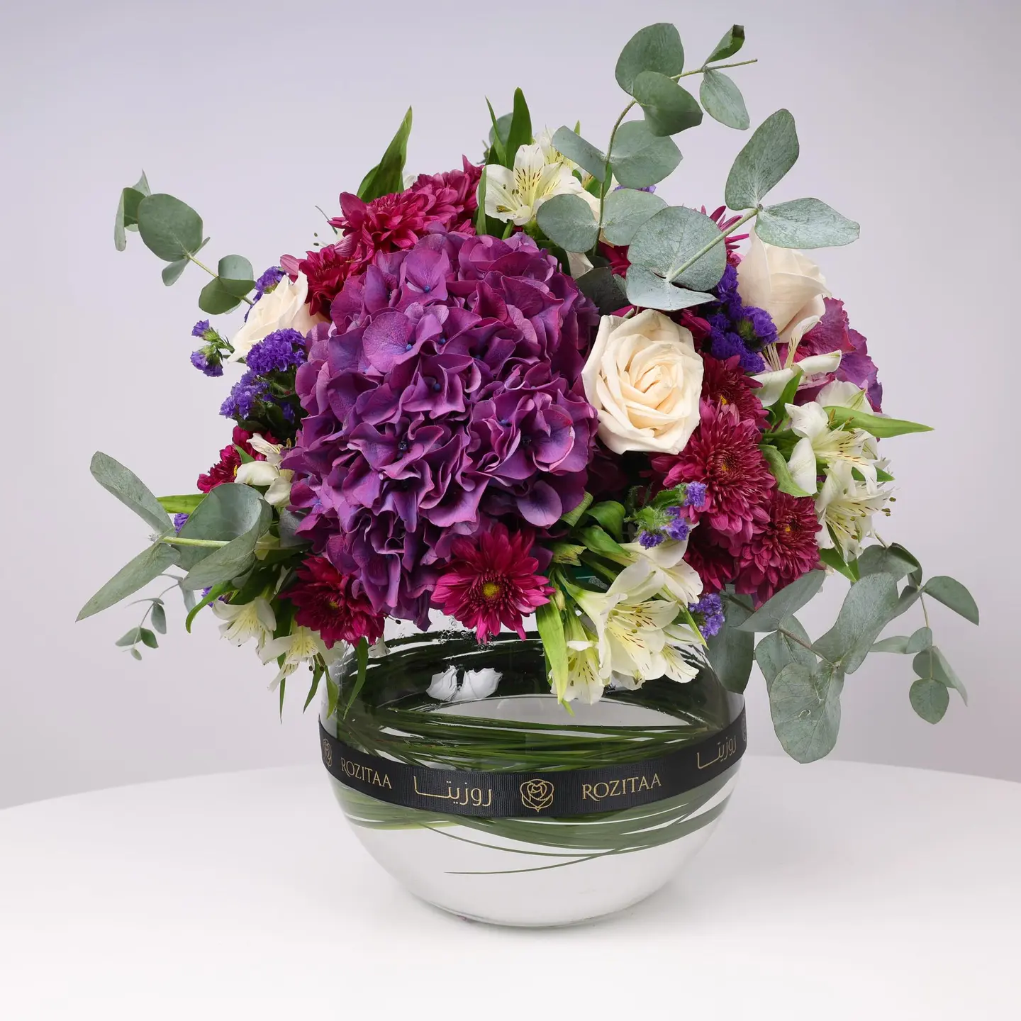 فازة فلاوورد متالقة - زهور متنوعة