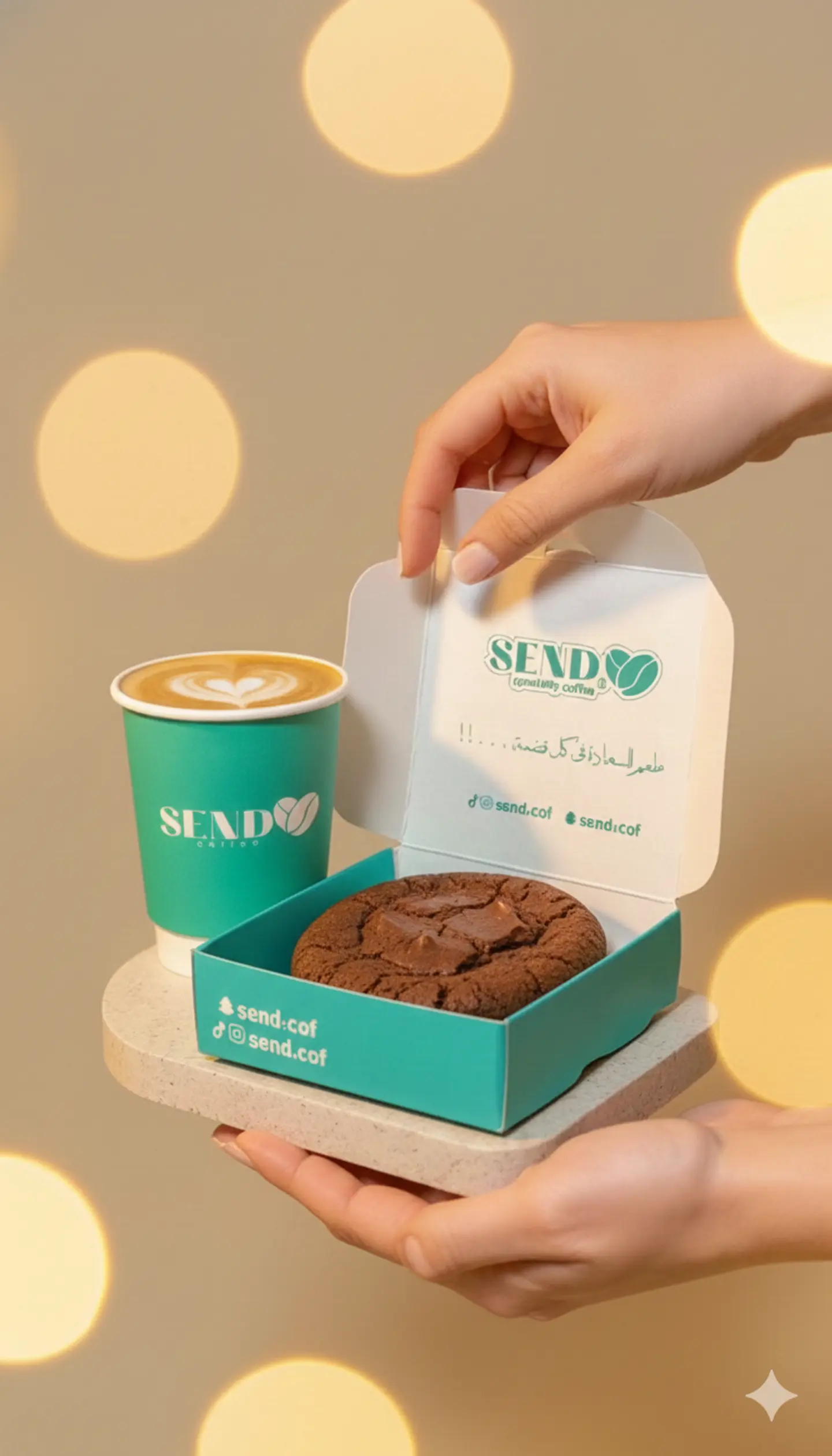 كوكيز بالشوكولاتة المزدوجة