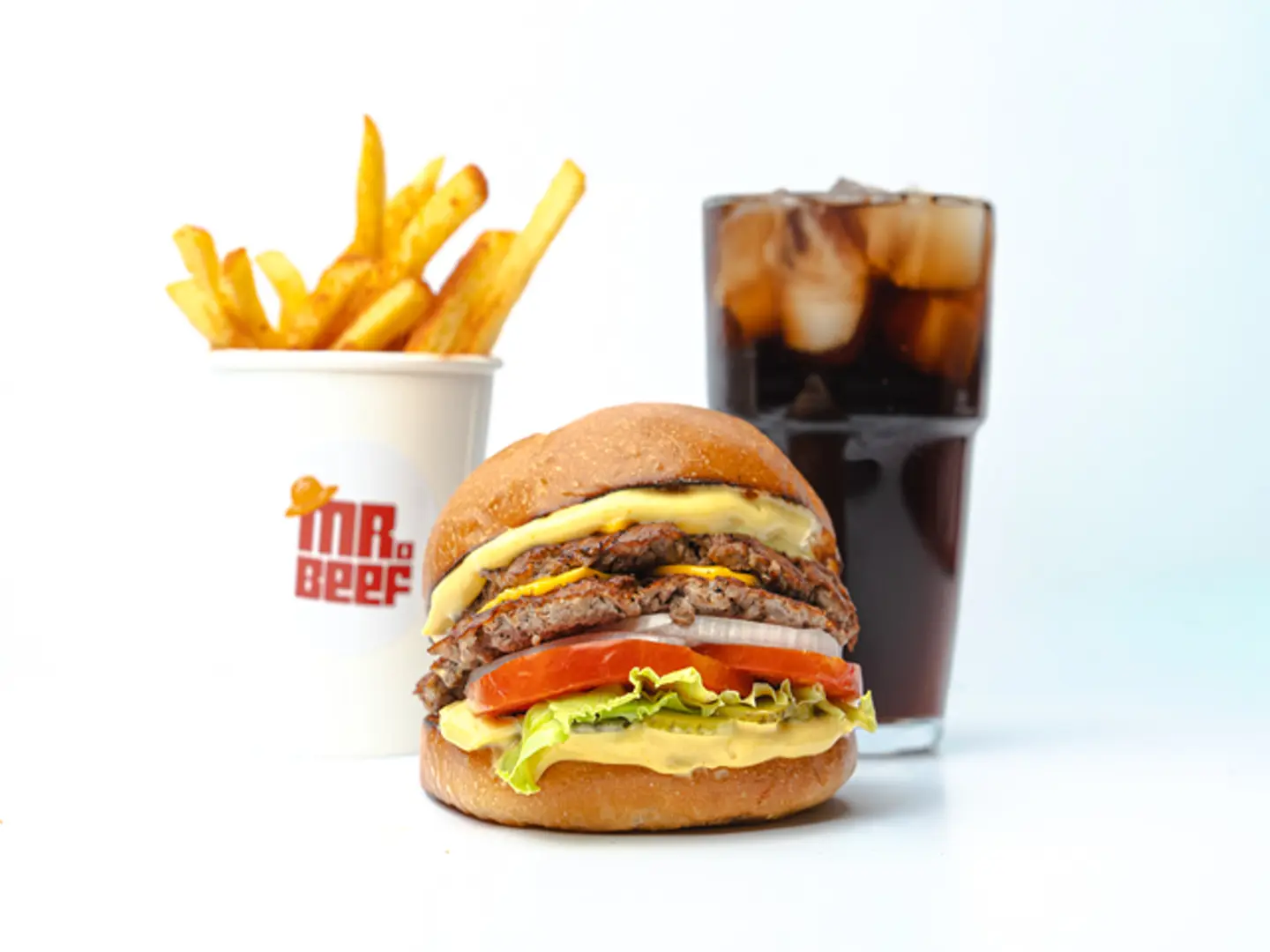 Classic Burger D   Com