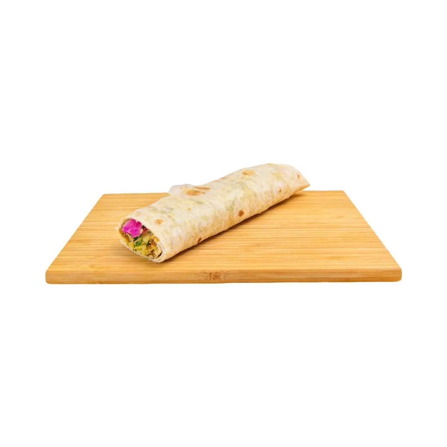 Mixed Falafel Saj Bread Sandwich