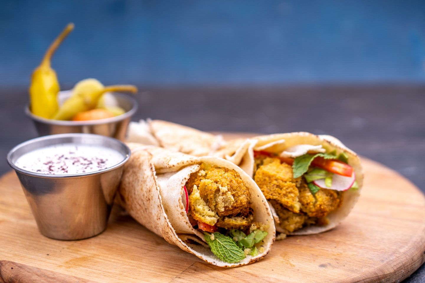 Falafel Cheese Sandwich