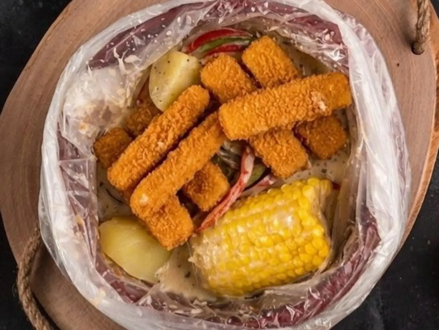 اصابع السمك حار حلو