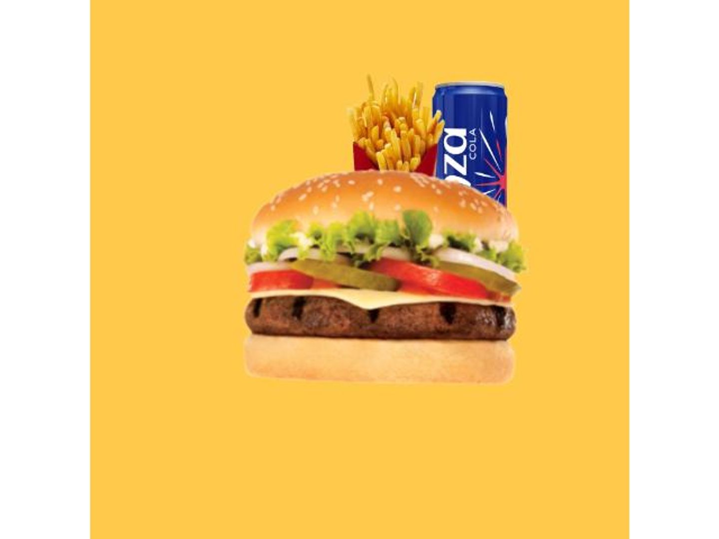 Cheese Burger Combo