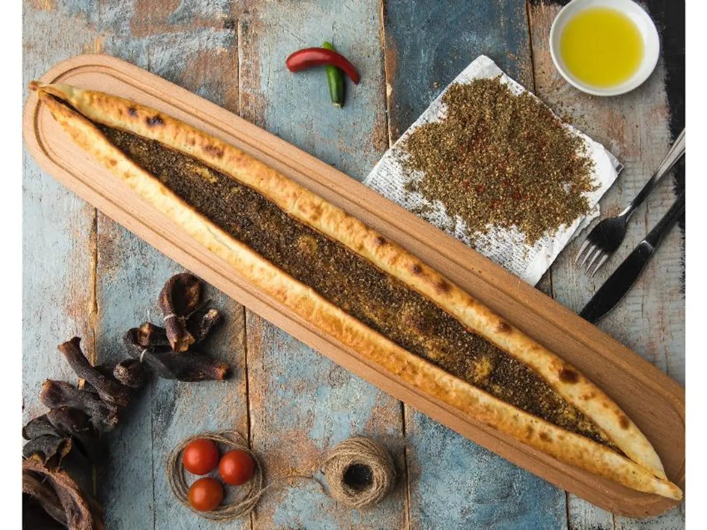 Thyme Pide