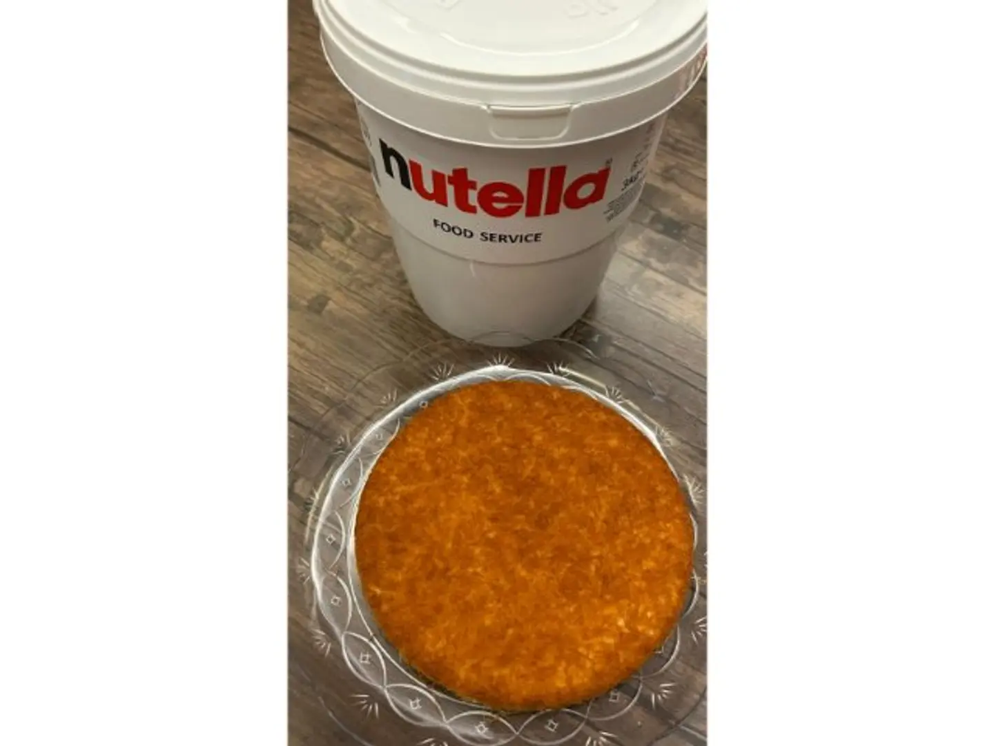 Mama’s Kunafa With Cream & Nutella Chocolate - Mama’s Kunafa With Cream & Nutella Chocolate