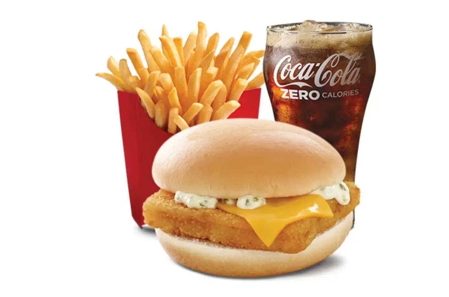 Chicken Fillet Meal With Pepsi And Fries