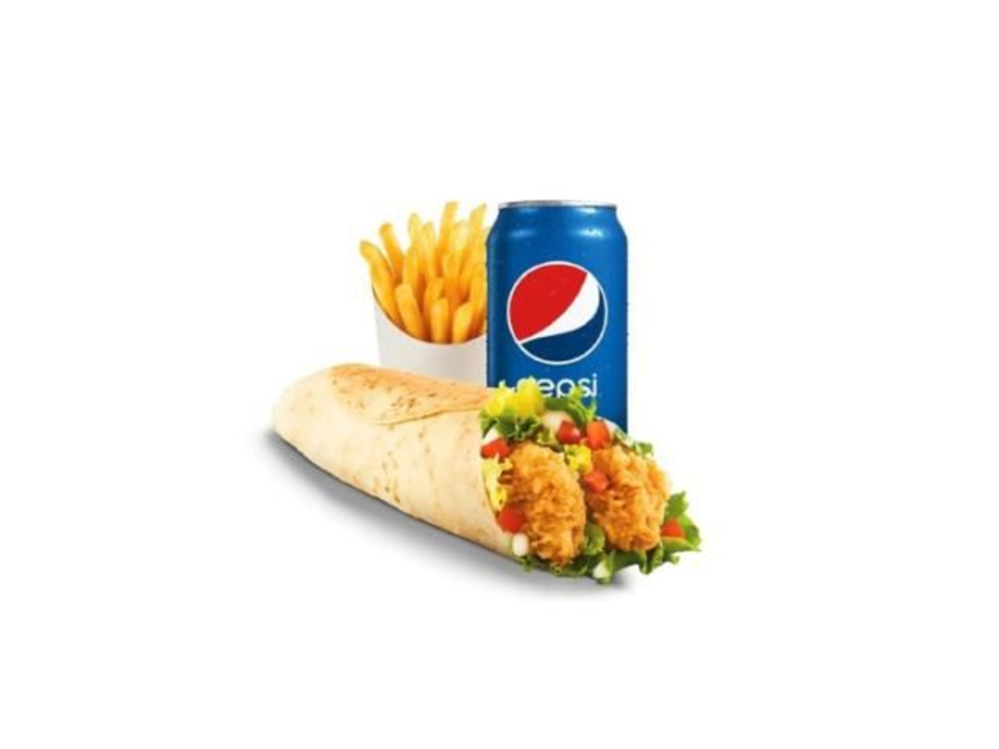 وجبة زنجر رول حراق