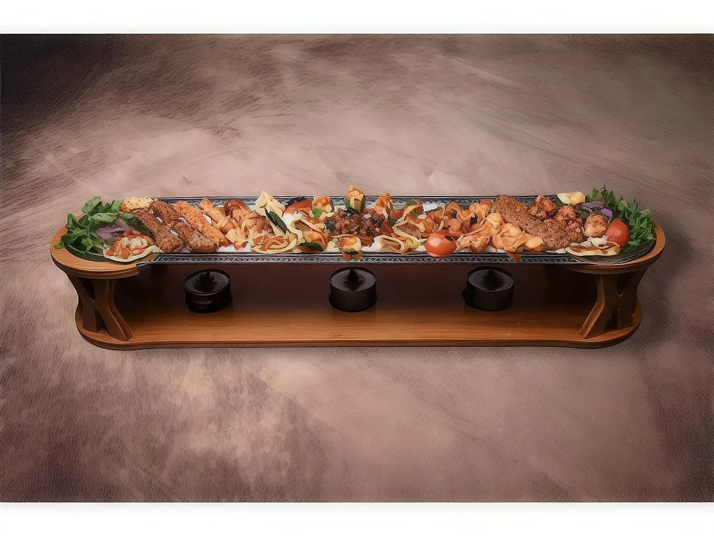 Special Turkish Tarboosh Mixed Platter