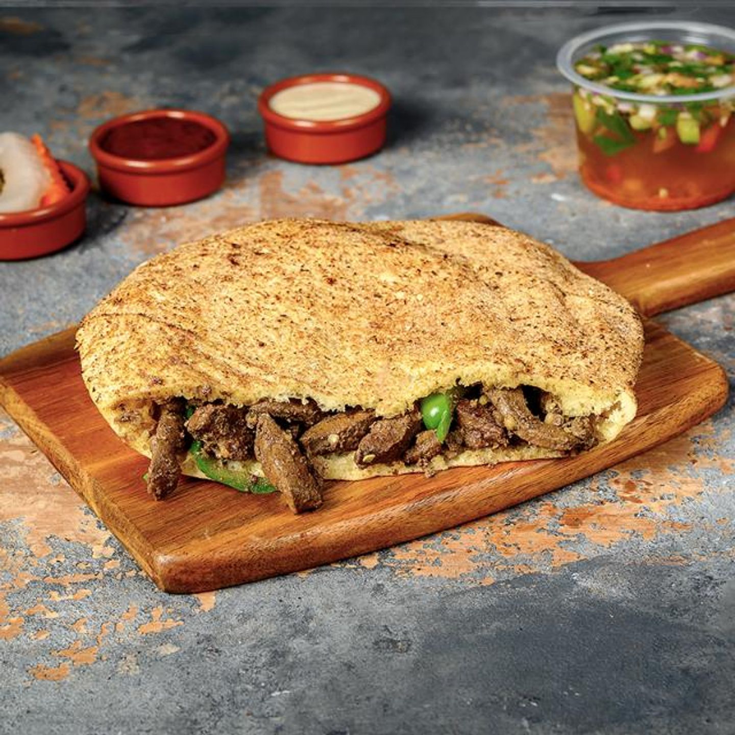 Baladi Liver Sandwich