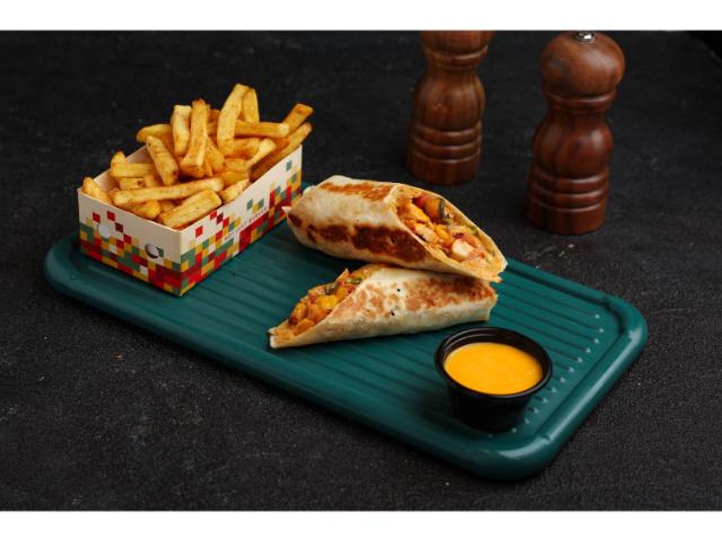 Mini Fajita With Fries