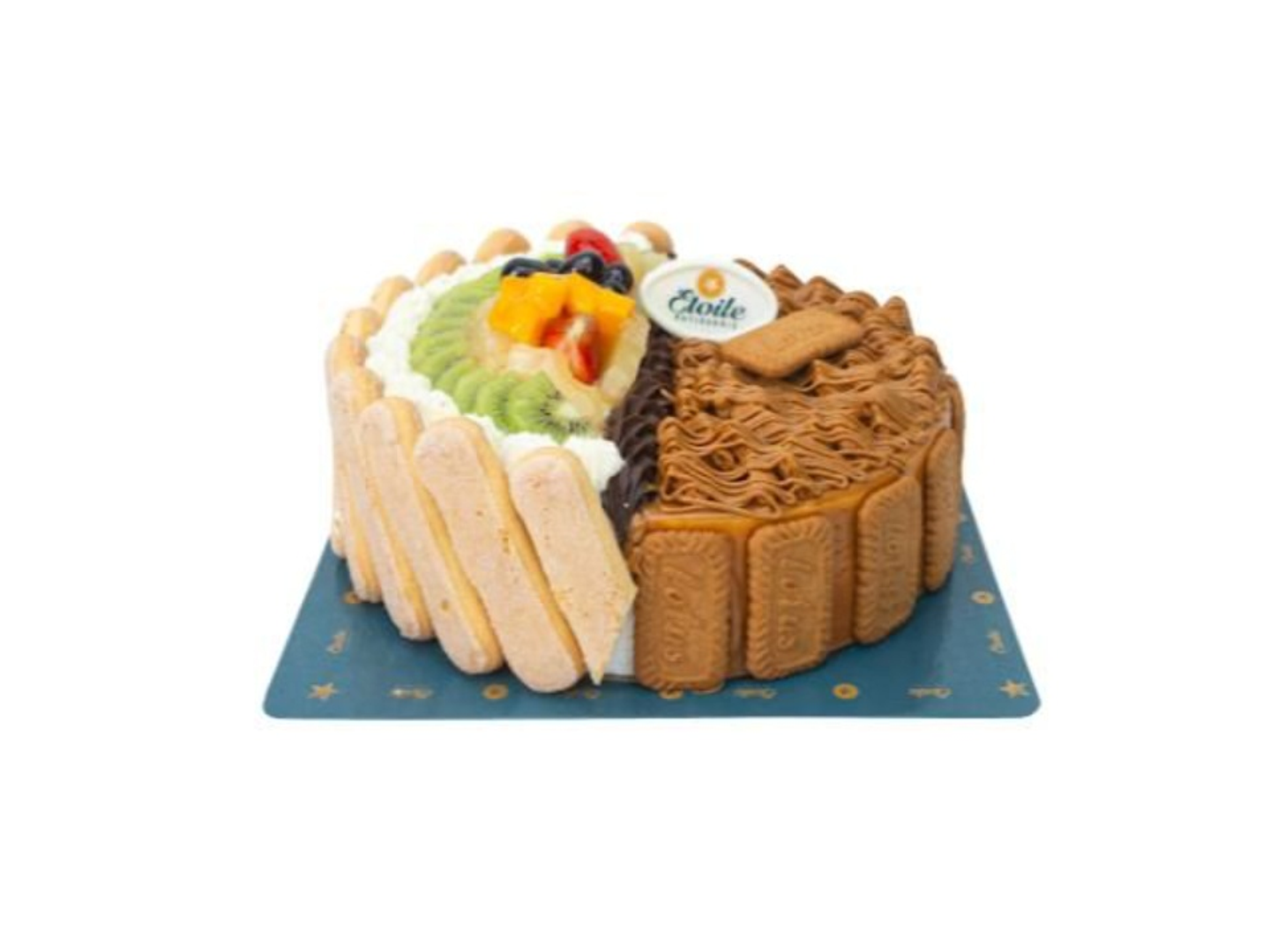 Fruits & Lotus Duet Cake