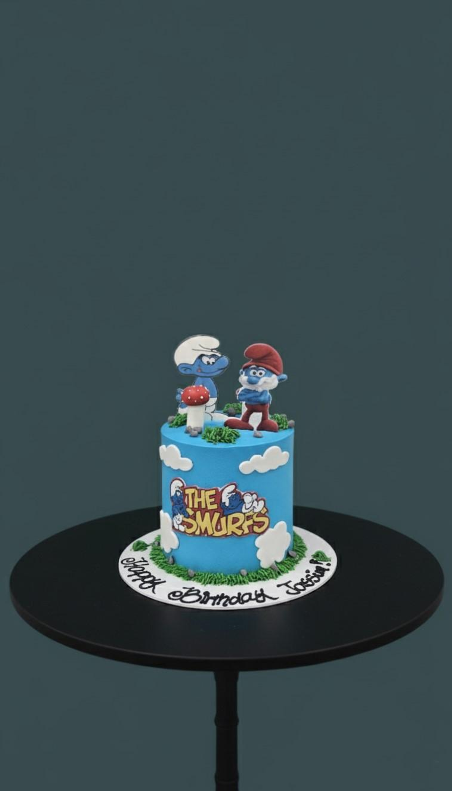 Smurf Cake